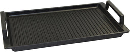 Eurolux Grillplaat met Ergonomische Grepen - 41x24 cm - Geschikt voor Alle Warmtebronnen - Duurzaam Aluminium