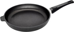 Eurolux Koekenpan met Afneembare Steel - Zwart - Ø 26 cm - Geschikt voor Alle Warmtebronnen
