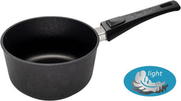 Eurolux Squeezed Steelpan met afneembare steel 18 x 9,5 cm flexinductie / combizone Bosch en Siemens Compatible