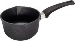 Eurolux Steelpan met schenktuit en afneembare steel 18 x 10 cm flexinductie / combizone Bosch en Siemens Compatible