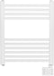 Eurom Bathroom Radiator 400 WiFi Wit