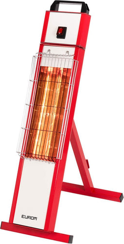 Eurom Golden Draagbare Kachel 1000 W | Rode werkplaatskachel