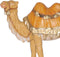 Euromarchi kameel miniatuur beeldje - 10 cm - dierenbeeldjes