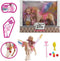 Europaleis - Kinderpop en eenhoorn beweegbaar - Pop - Paard - Eenhoorn - Meisjes speelgoed - Beweegbaar - Barbie