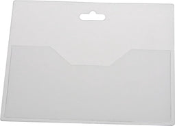 Europel Badgehouder of Pashouder – Pasjes 90 x 60 mm – Open– Transparant – 24 stuks