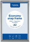 Europel Economy Kliklijst – Posterlijst – A2 – 42 x 59,4 cm – 25mm – Aluminium – Zilver