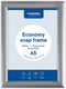 Europel Economy Kliklijst – Posterlijst – A5 – 14,8 x 21 cm – 25mm – Aluminium – Zilver