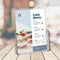 Europel Folderbakje – Flyers – A4 – 21 x 29,7 cm – Glasheldere presentatie – Beurzen en kantoren