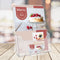 Europel Folderbakje – Flyers – A4 – 21 x 29,7 cm – Glasheldere presentatie – Beurzen en kantoren – Incl. visitekaartbakje