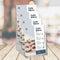 Europel Folderbakjes meervoudig – Flyers, Folders & Visitekaartjes – 4x A5 – 14,8 x 21 cm – Glasheldere presentatie – Beurzen en kantoren