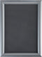 Europel Kliklijst – Posterlijst – A4 – 21 x 29,7 cm – 25mm – Aluminium – Zilver