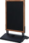 Europel - Krijt Stoepbord met Swing - 70x100cm - Dubbelzijdige presentatie - Geschikt voor binnen en buiten