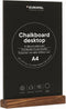 Europel - Krijtbord staand - Tafelmodel - A4 - Hout