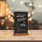 Europel krijtbord staand - tafelmodel – A5 - hout