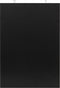 Europel krijtbord zonder lijst – muurdecoratie – tekenbord - A2 – 42x60cm