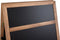 Europel - Stoepbord Deluxe - Krijtbord - Dennenhout - 66 x 128cm - Geschikt voor binnen en buiten - Incl. top