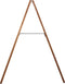 Europel - Stoepbord Deluxe - Krijtbord - Dennenhout - 66 x 128cm - Geschikt voor binnen en buiten - Incl. top
