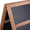 Europel - Stoepbord Deluxe - Krijtbord - Dennenhout - 66 x 128cm - Geschikt voor binnen en buiten - Incl. top
