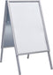 Europel Stoepbord - Kliklijst B1 formaat - 70,7 x 100 cm - 32 mm frame - Dubbelzijdige presentatie - Waterbestendig - Gemakkelijk op te bergen