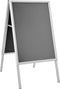 Europel Stoepbord - Kliklijst B1 formaat - 70,7 x 100 cm - 32 mm frame - Dubbelzijdige presentatie - Spatwater bestendig - Gemakkelijk op te bergen