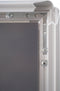 Europel Stoepbord - Kliklijst B1 formaat - 70,7 x 100 cm - 32 mm frame - Dubbelzijdige presentatie - Spatwater bestendig - Gemakkelijk op te bergen