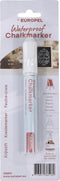 Europel Watervaste Krijtstift - 6mm - Wit – 1 stuk - Perfect voor krijtborden en creatieve projecten