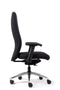 Euroseats - Heavy Duty Bureaustoel - Zwart - Ergonomische stoel tot 150 kg