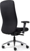 Euroseats - Heavy Duty Bureaustoel - Zwart - Ergonomische stoel tot 150 kg