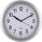 EUROTIME 22222 Wandklok Quartz 25 cm Zilver