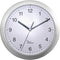 EUROTIME 56787 Wandklok Zendergestuurd 25 cm x 3.8 cm Zilver