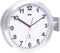 EUROTIME - 91764-47 - Radio Wandklok - 40cm - Aluminium