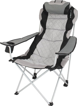 Eurotrail Campingstoel Julien - Zilvergrijs/Antraciet