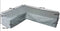 Eurotrail Hoes voor L-vormige loungeset SFS - 220*275*100/70cm - Rechts - Grijs