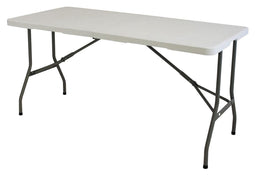 Eurotrail Pavillon M - Campingtafel - 180*75*75cm - Wit/Grijs