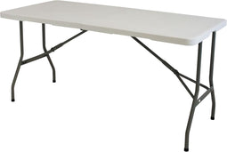 Eurotrail Pavillon S - Campingtafel - 152*71*75cm - Wit/Grijs