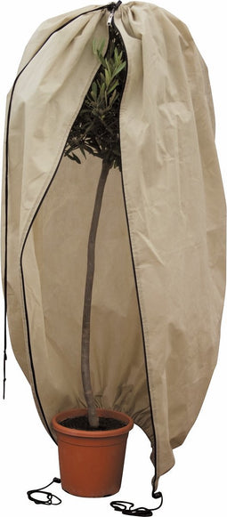 Eurotrail Plantenhoes tegen vorst - Beschermhoes winter boom/plant - Ø 200 - Beige - Planthoes