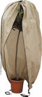 Eurotrail Plantenhoes tegen vorst - Beschermhoes winter boom/plant - Ø 200 - Beige - Planthoes