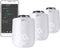Eurotronic Comet WiFi Draadloze radiatorthermostaat set Elektronisch Set van 3 stuks