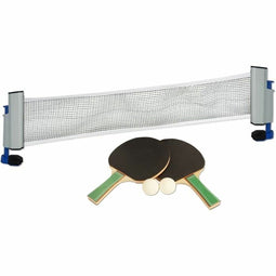 BigBuy Outdoor Pingpongset - Tafeltennisset met 2 Rackets en 3 Ballen - (2 stuks)