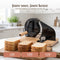 Fornello Snijmachine - Broodsnijmachine - RVS - Hout - Antislip voeten