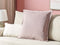 EUSTOMA - Sierkussen - Roze - 60 x 60 cm - Fluweel