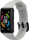 iMoshion Bandje Geschikt voor Huawei Band 6 / Honor Band 6 - iMoshion Siliconen band zwarte gesp met installatiehulp - Grijs
