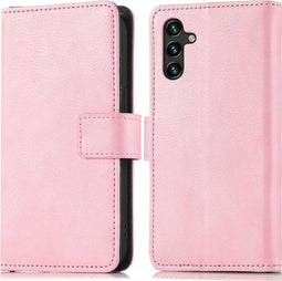 iMoshion Hoesje Geschikt voor Samsung Galaxy A13 (5G) / A04s Hoesje Met Pasjeshouder - iMoshion Luxe Bookcase - Roze