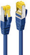 LINDY 47286 RJ45 Netwerkkabel, patchkabel CAT 6a (losse kabel CAT 7) S/FTP 30.00 m Blauw 1 stuk(s)