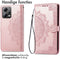 iMoshion Hoesje Geschikt voor Xiaomi Poco X5 5G Hoesje Met Pasjeshouder - iMoshion Mandala Bookcase - Rosé Goud