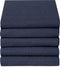 Cinderella - Hoeslaken (tot 25 cm) - Jersey Melange - 120x200 cm - Dark blue