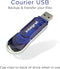 Integral Courier - USB Flash Drive 256GB - USB 2.0 - Blauw