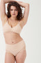 SPANXsupersmooth™ Undie-tectable® Lace Hi-Hipster - Shapend met kanten details - Soft Nude - Maat L
