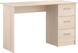 Bureau Droit 3 tiroirs L121 cm - Infinity