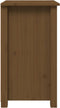 vidaXL - Nachtkastje - 40x35x61,5 - cm - massief - grenenhout - honingbruin